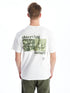 LC Waikiki Crew Neck Short Sleeve Printed Combed Cotton Men's T-shirt